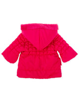 PARKA CAPUCHA DESMONTABLE FUCSIA