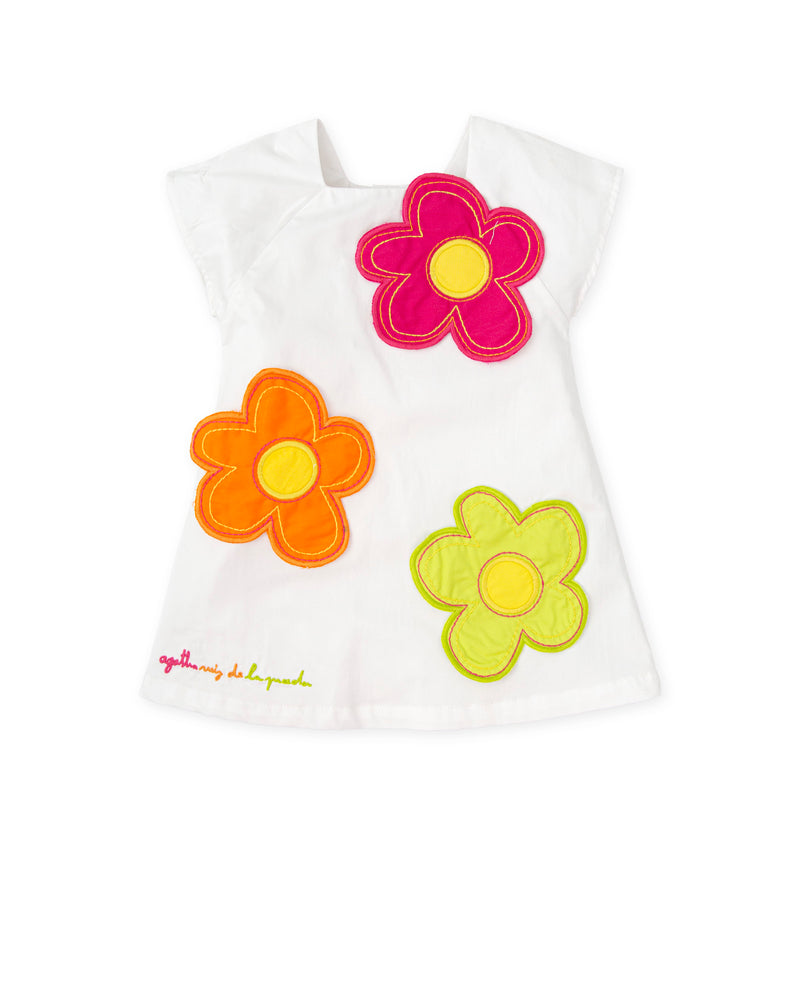 VESTIDO BLANCO ÓPTICO