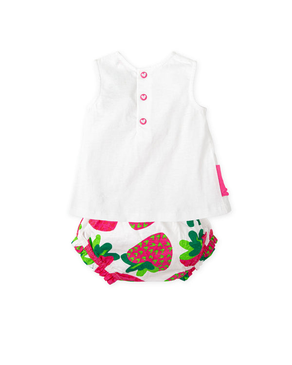 VESTIDO CON BRAGUITA FUCSIA