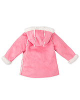 CHAQUETÓN INTERIOR BORREGUITO FRESA NIÑA