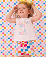 CONJUNTO CUADROS MULTICOLOR NIÑA