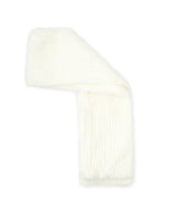 CONJUNTO GORRO Y BUFANDA BLANCO QUÍMICO